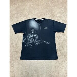 Vintage Lot 29 Yosemite Sam Looney Tunes Faded Black T-Shirt Size XL